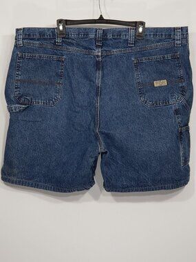 Vintage Wrangler  48 Regular  Carpenter Denim Shorts  Men's  7"Inseam  15" Rise